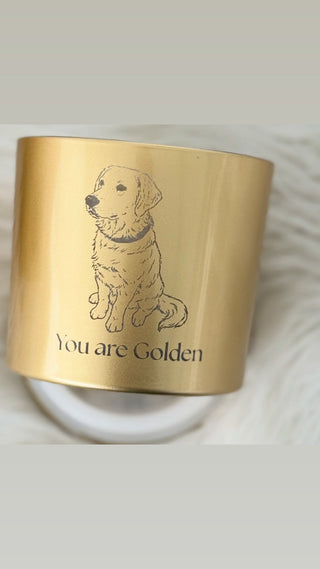You Are Golden Peppercorn & Citrus Candle, 9 oz - Love Square One