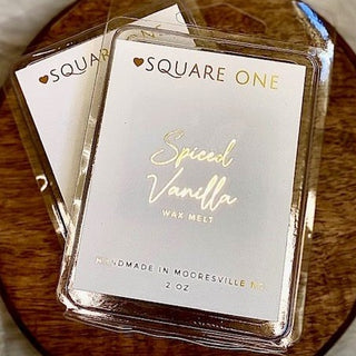 Spiced Vanilla Wax Melts, Cozy Vanilla Cinnamon