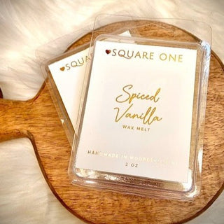 Spiced Vanilla Wax Melts, Cozy Vanilla Cinnamon