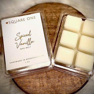 Spiced Vanilla Wax Melts, Cozy Vanilla Cinnamon - Love Square One