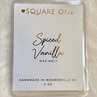 Spiced Vanilla Wax Melts, Cozy Vanilla Cinnamon